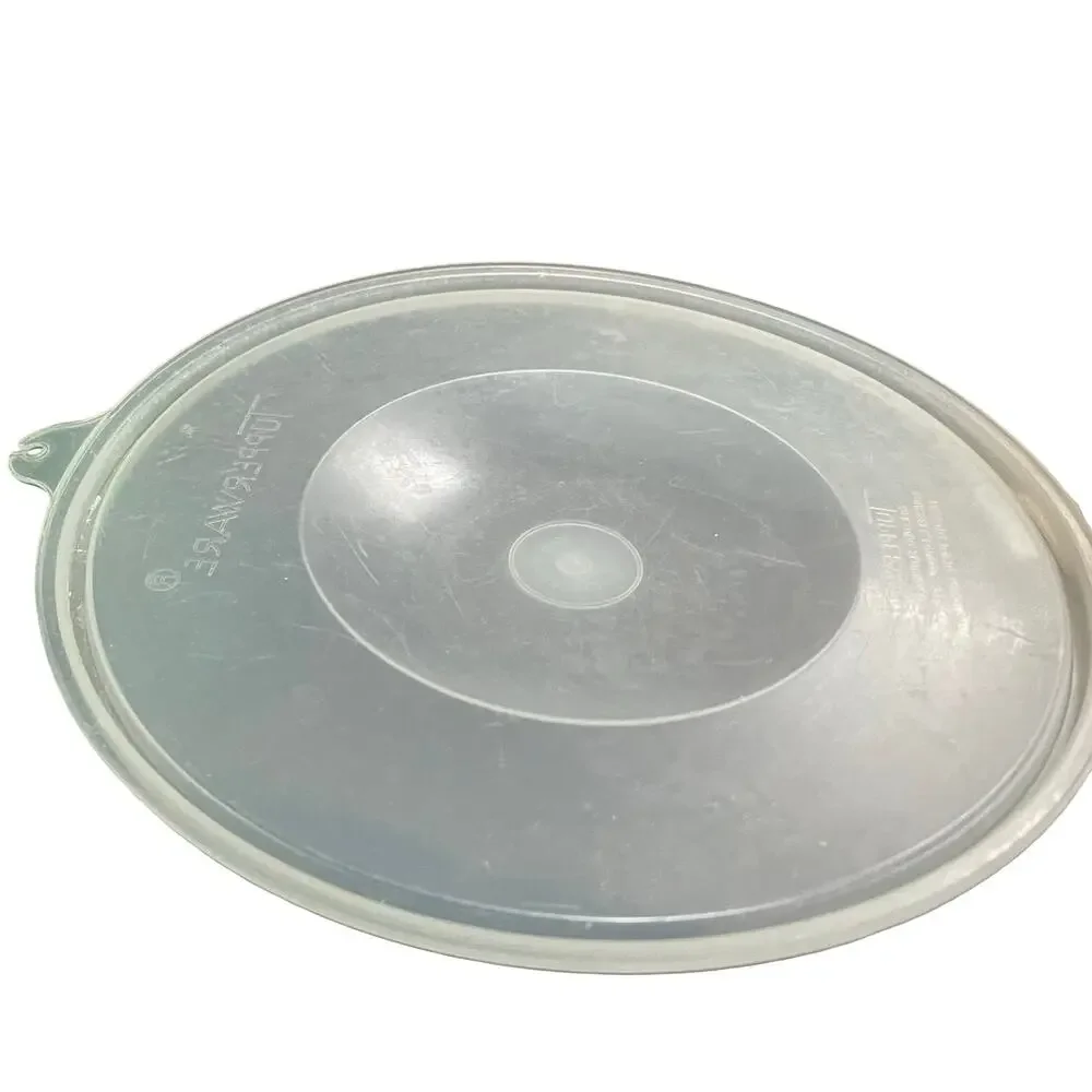 Tupperware 679 680 Jadeite Green Crisp It Lettuce Keeper Bowl Domed Lid Vintage